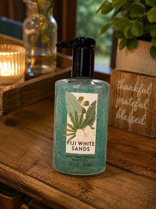 Bath & Body Works Other - Bath & Body Works Fiji White Sands Hand Gel - Aqua Blue